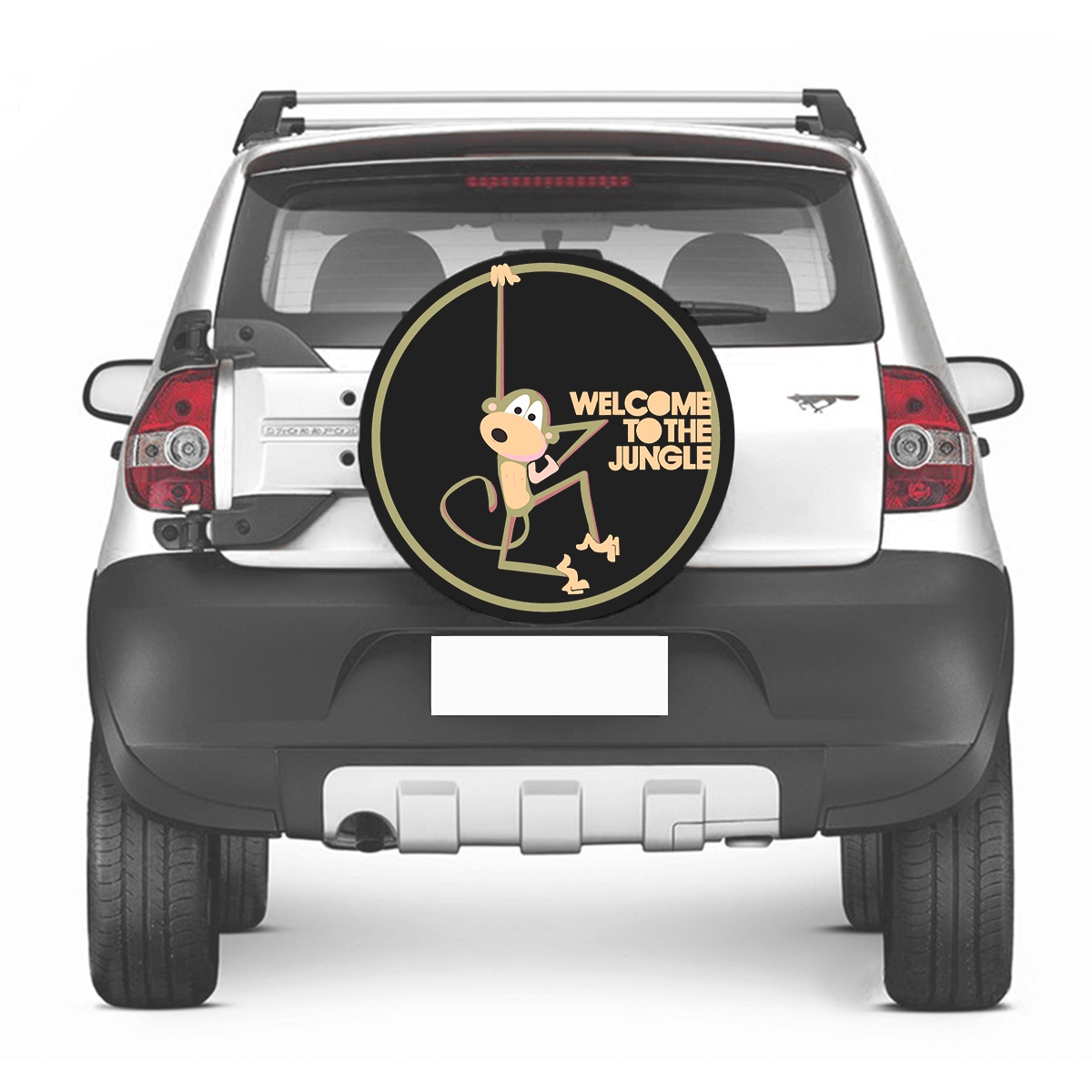 Capa de Estepe Crossfox 2005 a 2018 Welcome Jungle Com Cadeado